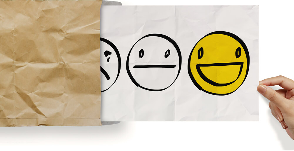 smiley faces survey choices