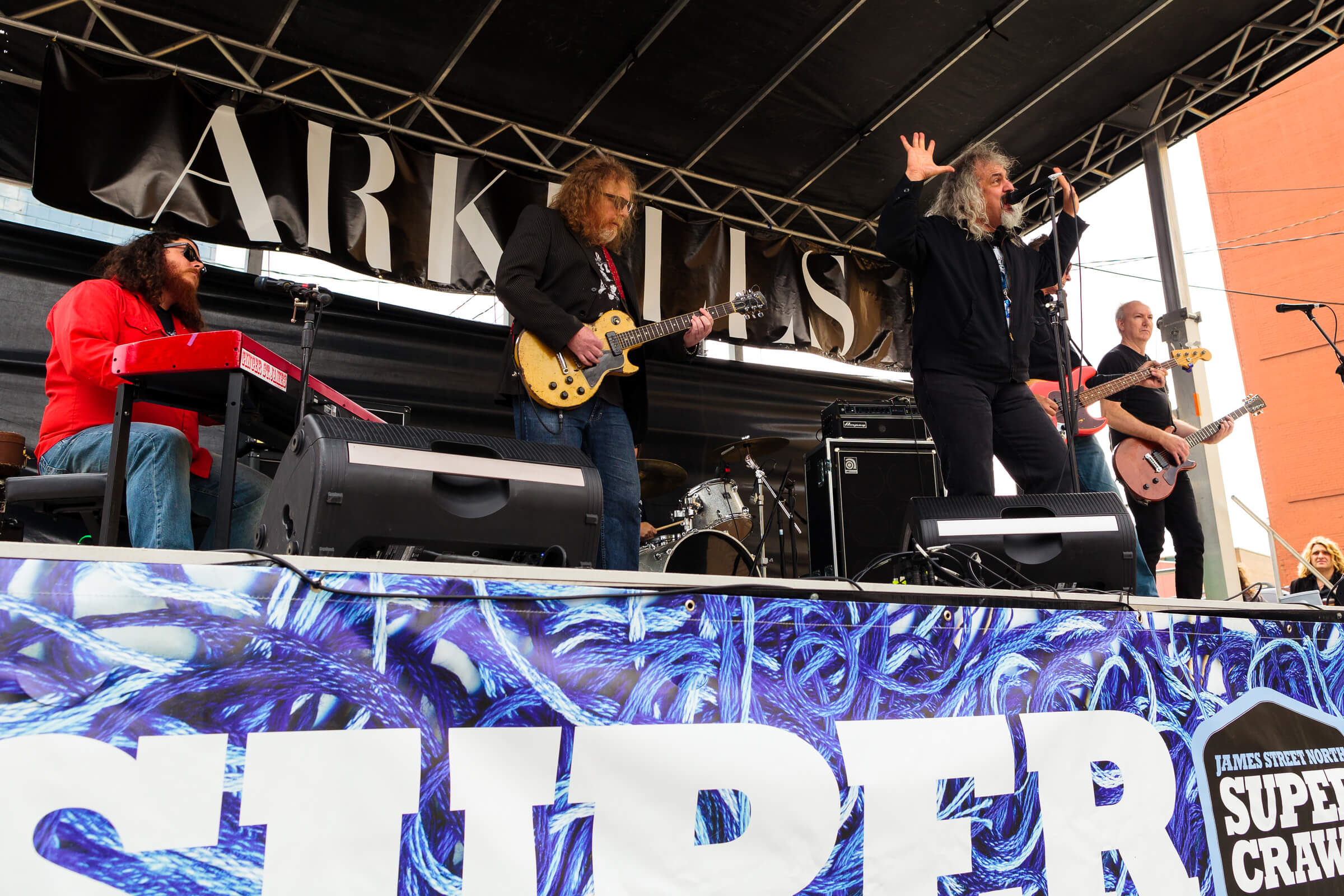 Performers at SuperCrawl